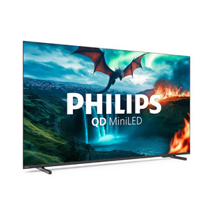 Philips MLED820, 65'', 4K UHD, QD Mini LED, black - TV
