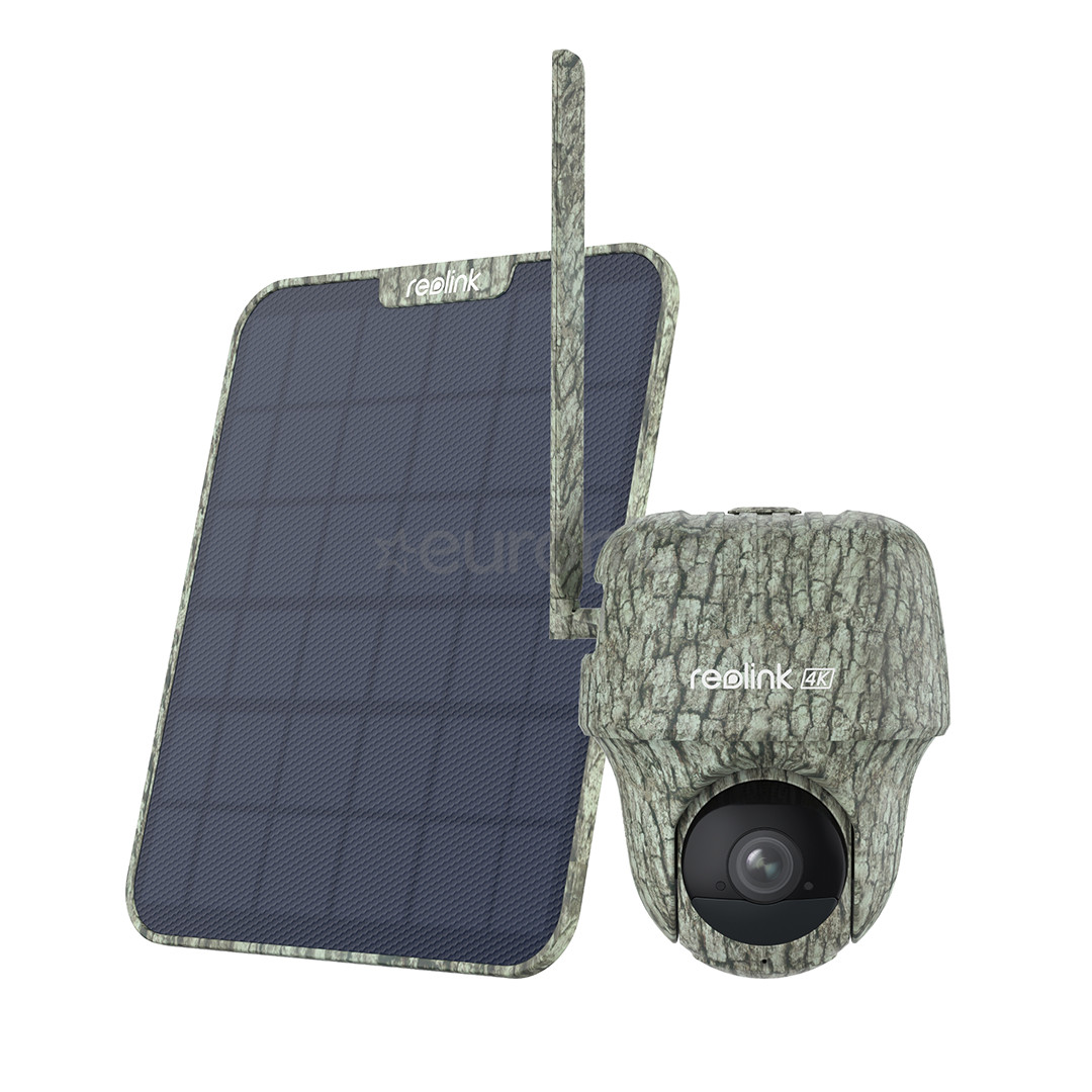 Reolink Go Series G450 + Solar Panel 2, 8 MP, 4G LTE, akutoide, öörežiim - Rajakaamera koos päiksepaneeliga