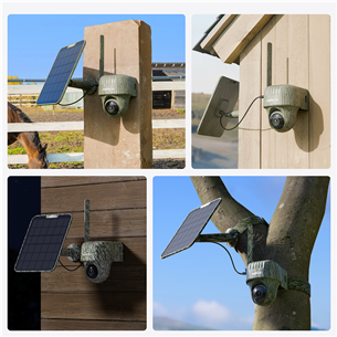 Reolink Go Series G450 + Solar Panel 2, 8 MP, 4G LTE, battery powered, night vision - Hunting Camera with Solar Panel