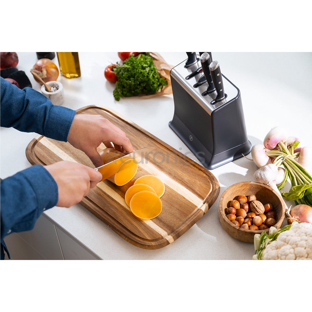 Tefal EverSharp, 5 предметов, нерж. сталь - Набор ножей и блок