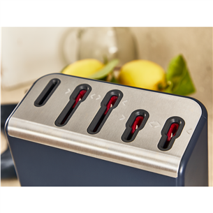 Tefal EverSharp, 5 предметов, нерж. сталь - Набор ножей и блок