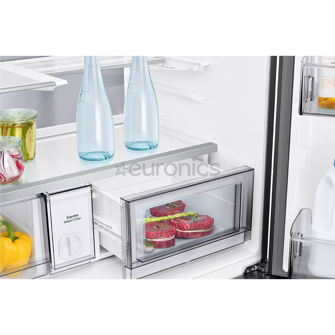 Samsung Bespoke AI Home, 654 L, kõrgus 186 cm, must - SBS-külmik