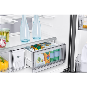 Samsung Bespoke AI Home, 654 L, kõrgus 186 cm, must - SBS-külmik