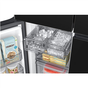 Samsung Bespoke AI Home, 654 L, kõrgus 186 cm, must - SBS-külmik