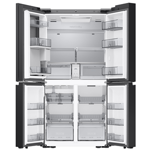 Samsung Bespoke AI Home, 654 L, kõrgus 186 cm, must - SBS-külmik