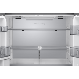 Samsung Bespoke AI Home, 654 L, kõrgus 186 cm, must - SBS-külmik