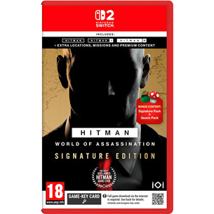 Hitman World of Assassination Signature Edition, Nintendo Switch 2 - Игра 884095223335