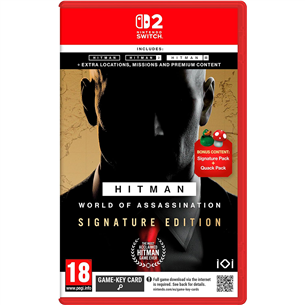 Hitman World of Assassination Signature Edition, Nintendo Switch 2 - Mäng 884095223335