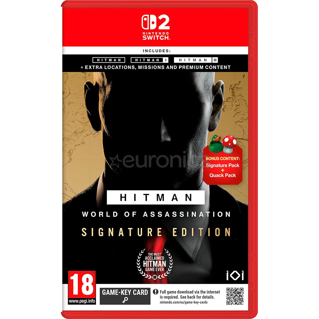 Hitman World of Assassination Signature Edition, Nintendo Switch 2 - Mäng