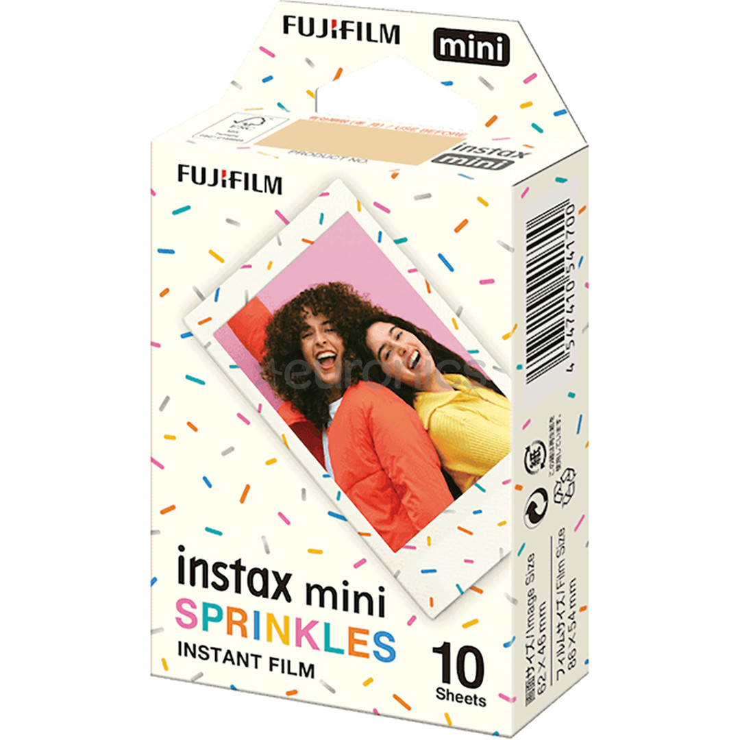 Fujifilm Instax Mini Sprinkles Film, 10 tk - Fotopaber
