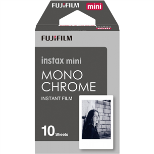 Fujifilm Instax Mini Monochrome Film, 10 tk - Fotopaber 8720094754185
