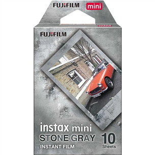 Fujifilm Instax Mini Stone Gray film, 10 шт. - Фотобумага 4547410466812