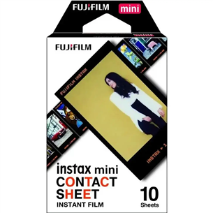 Fujifilm Instax Mini Contact Sheet film, 10 tk - Fotopaber 8720094754048