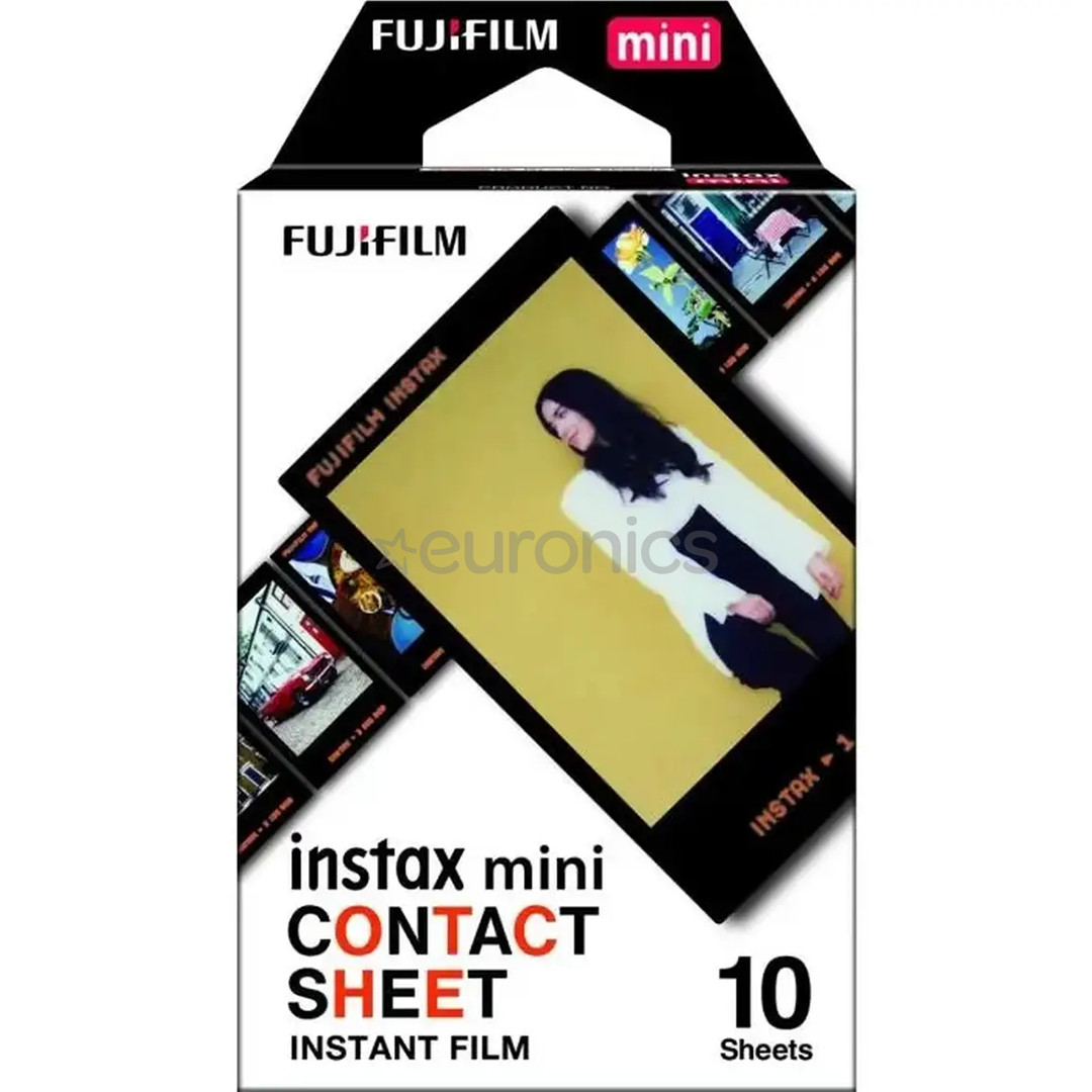 Fujifilm Instax Mini Contact Sheet film, 10 tk - Fotopaber