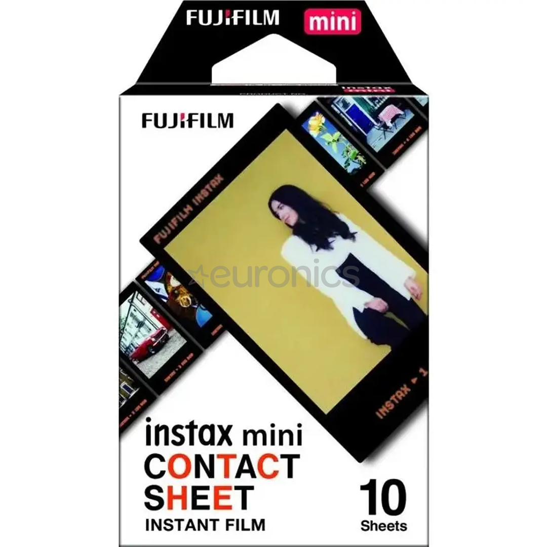 Fujifilm Instax Mini Contact Sheet film, 10 tk - Fotopaber