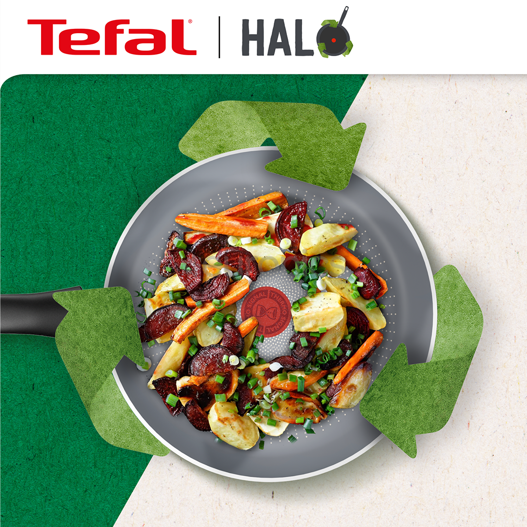 Tefal Halo, 28 см, серый - Сковорода