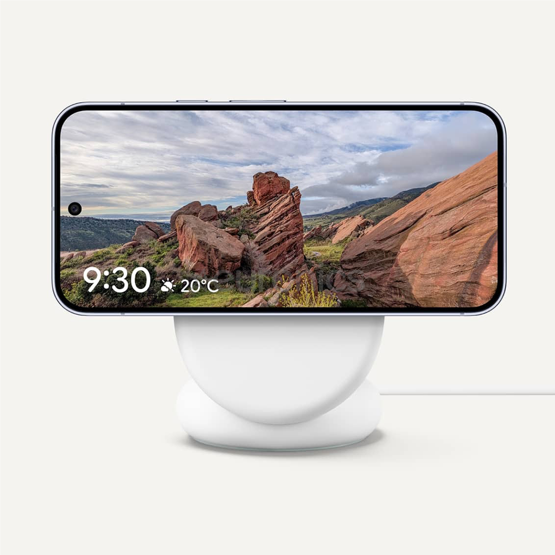 Google Pixel Pixelsnap Charger with Stand, Qi2, fog/snow - Wireless charger