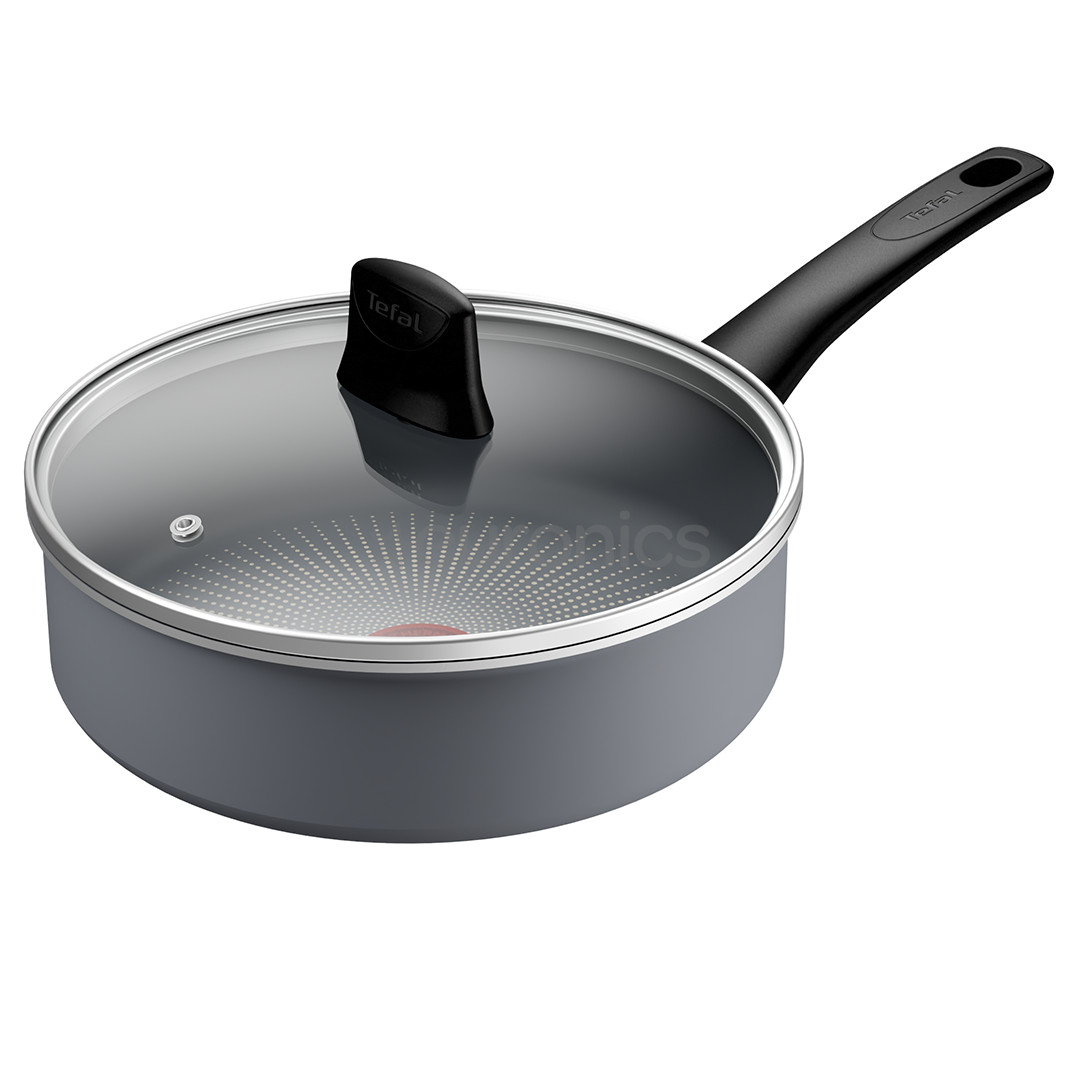 Tefal Halo, 24 cm, hall - Kastrul + kaas