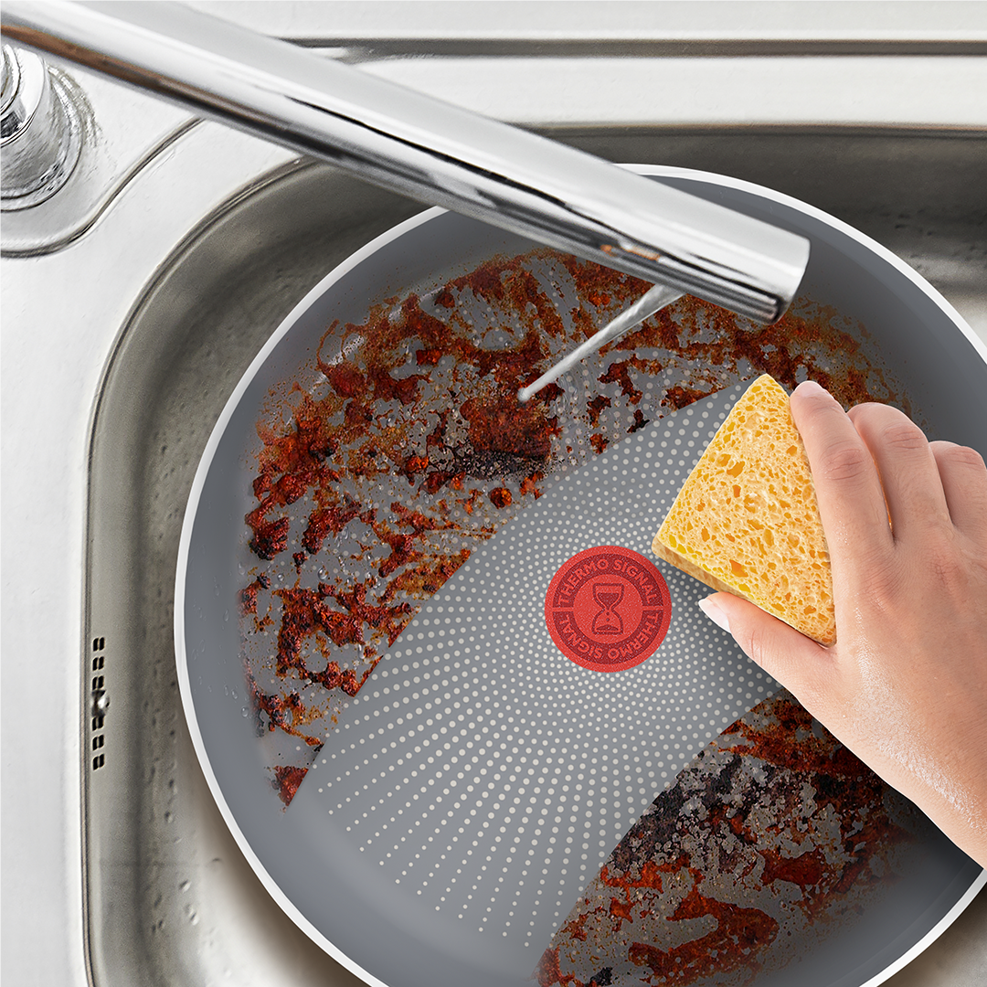 Tefal Halo, 24 см, серый - Кастрюля + крышка