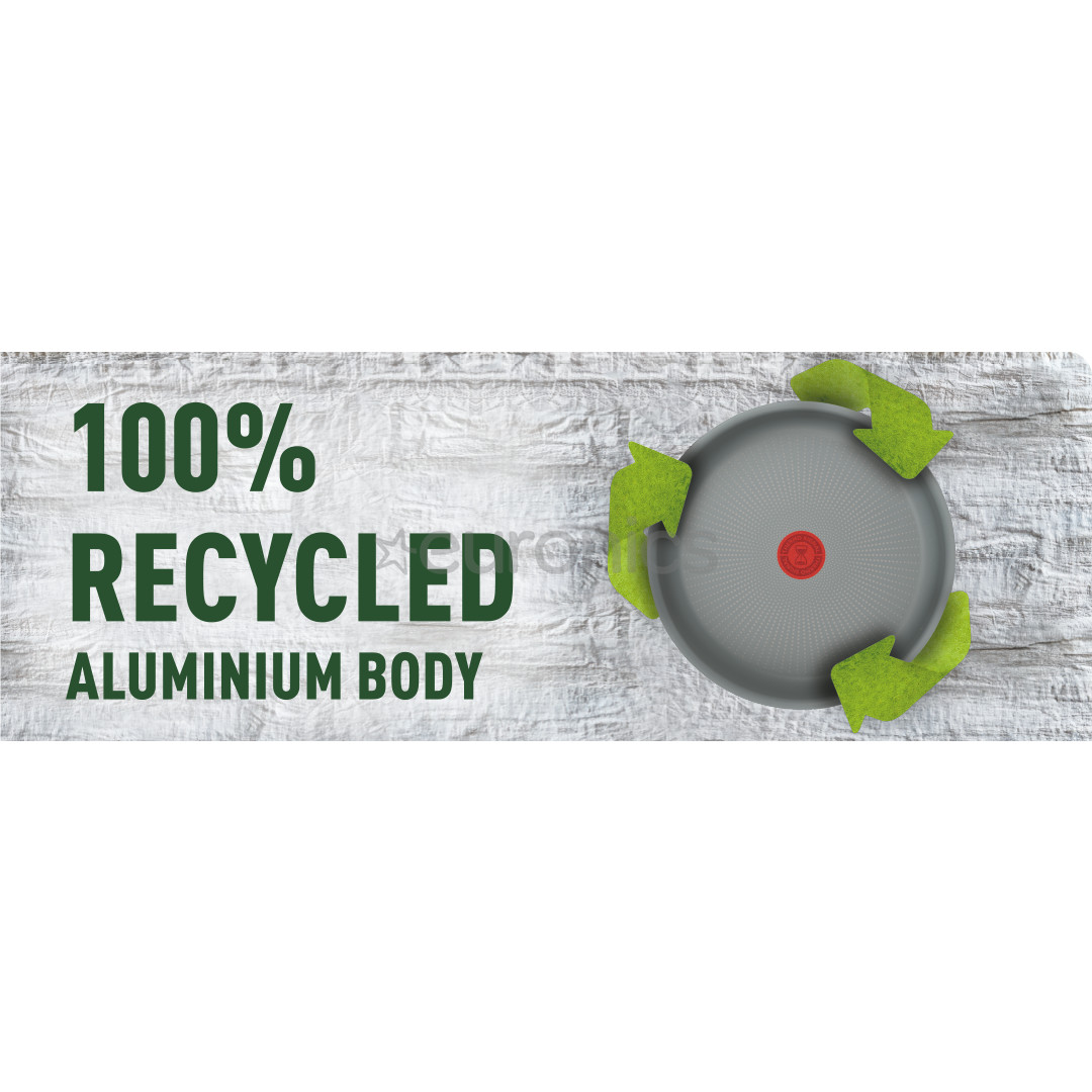 Tefal Ingenio Halo, 22/26 cm, 3-piece set, grey - Frypans + removable handle