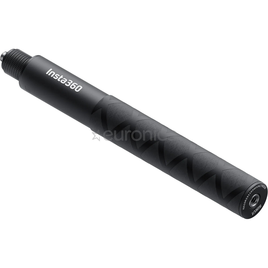 Insta360 85cm Invisible Selfie Stick, must - Kaamera käsistatiiv