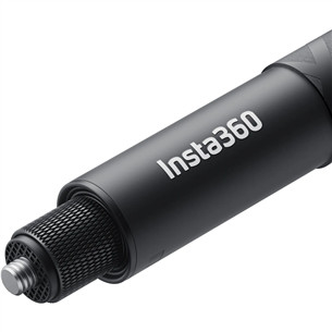 Insta360 85cm Invisible Selfie Stick, must - Kaamera käsistatiiv
