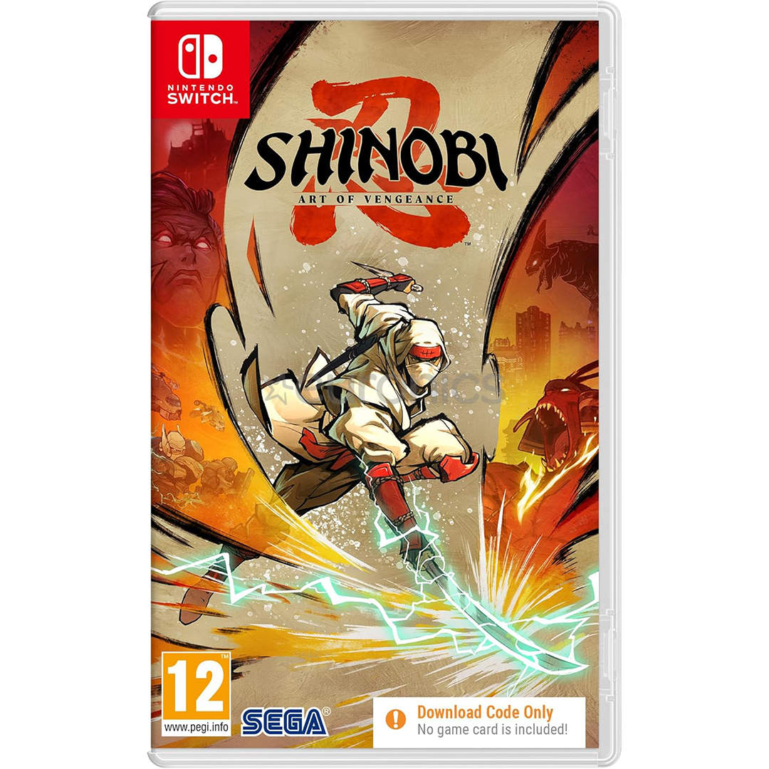 SHINOBI: Art of Vengeance, Nintendo Switch - Mäng