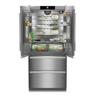 Liebherr BioFresh NoFrost, 522 L, height 203 cm, stainless steel - Refrigerator