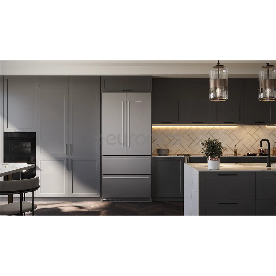 Liebherr BioFresh NoFrost, 522 L, height 203 cm, stainless steel - Refrigerator
