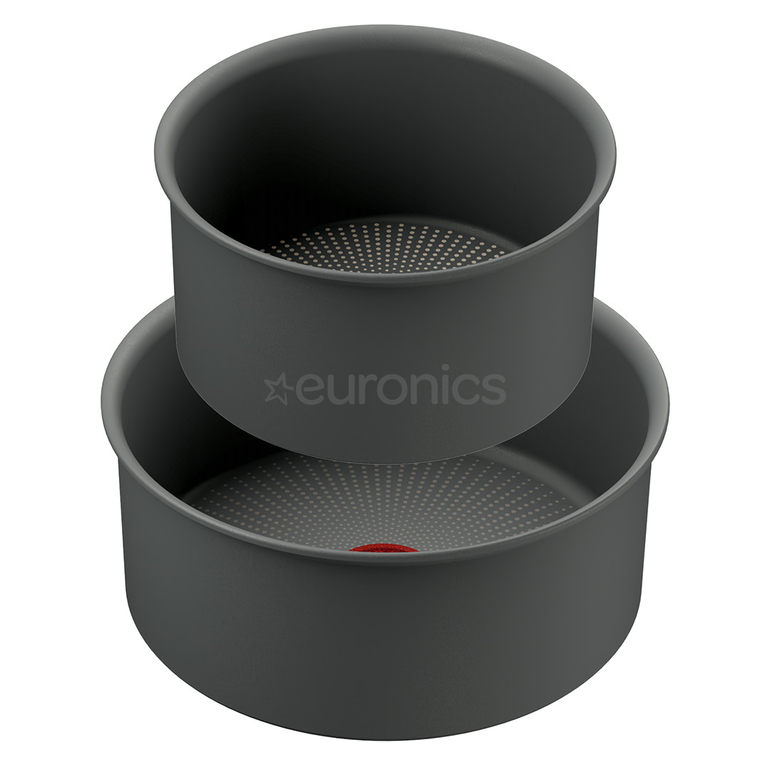 Tefal Ingenio Halo, 16/20 cm, 3-osaline, hall - Kastrulid + eemaldatav käepide