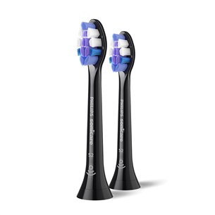 Philips Sonicare Sensitive, 2 tk, must - Lisaharjad HX6052/88
