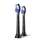 Philips Sonicare Sensitive, 2 pcs, black - Spare brush heads