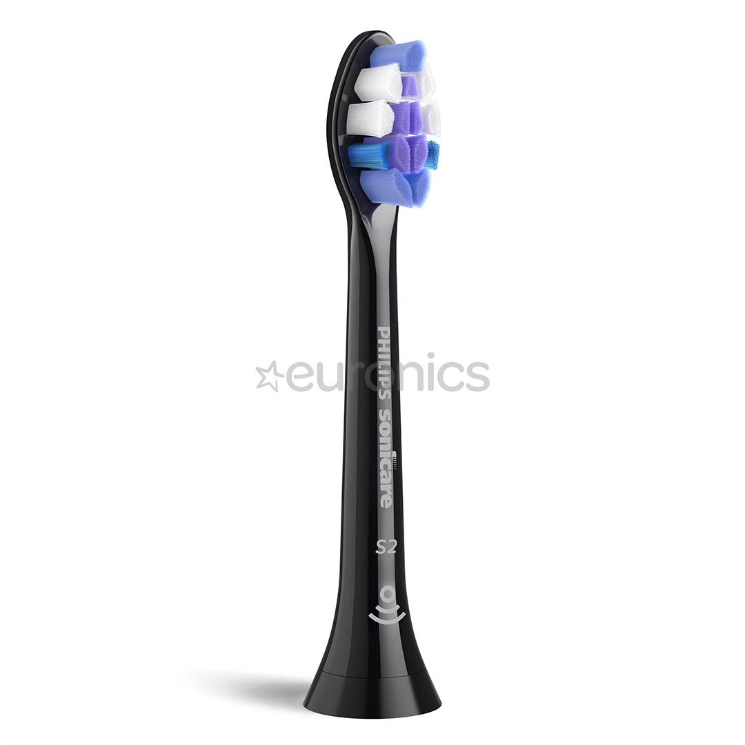 Philips Sonicare Sensitive, 2 pcs, black - Spare brush heads