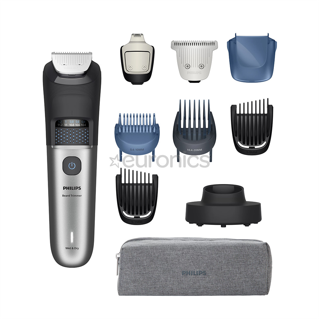Philips Beard Trimmer 7000, must/hall - Habemepiirel