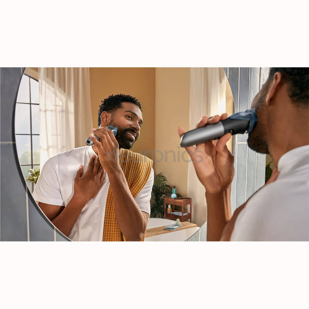 Philips Beard Trimmer 7000, must/hall - Habemepiirel