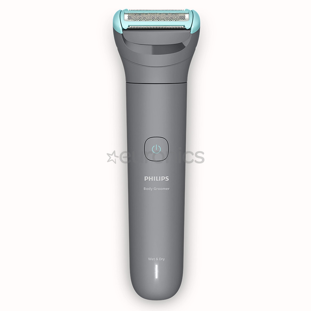 Philips Body Groomer 3000 Series, Triple Protect shave system, grey - Body groomer