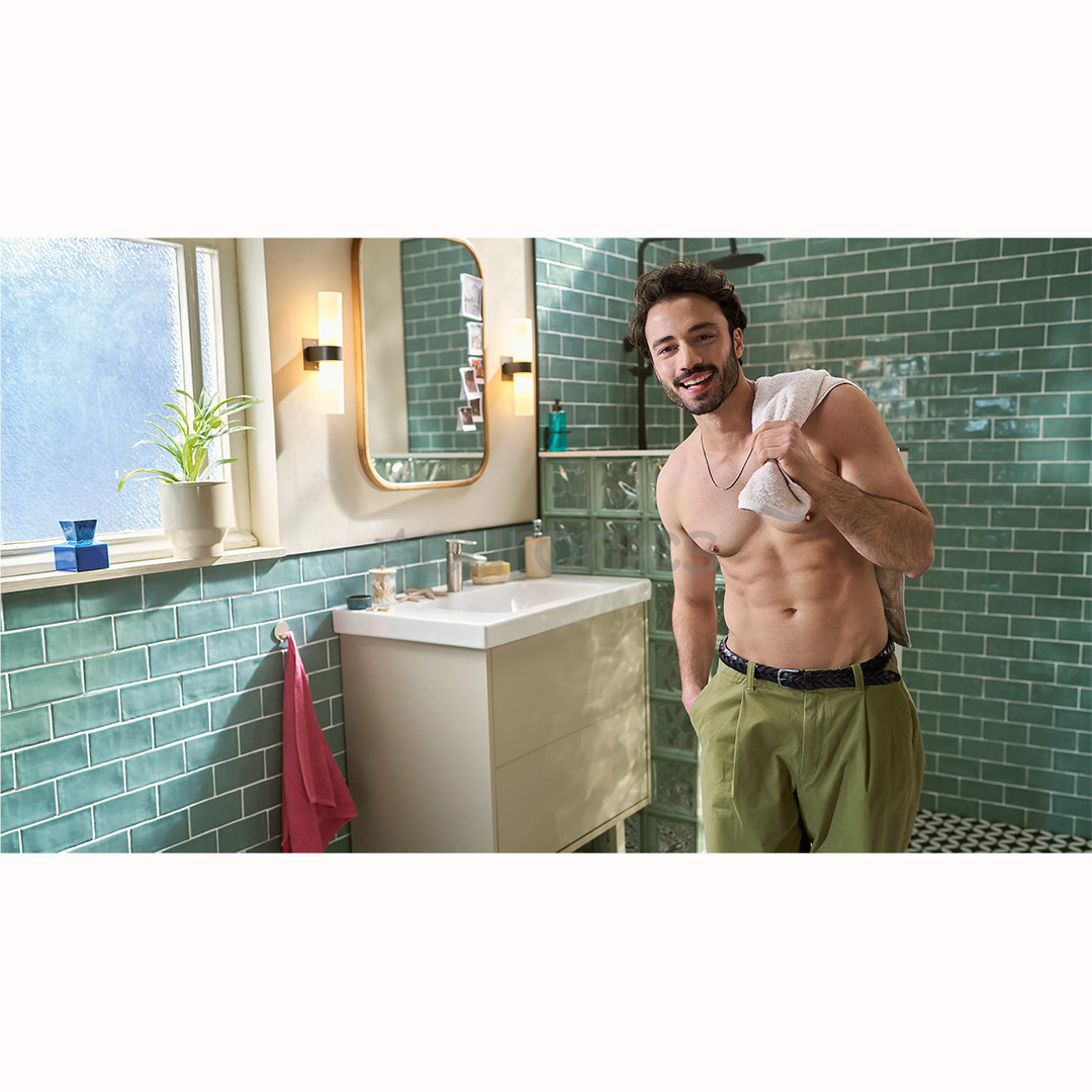 Philips Body Groomer 3000 Series, Triple Protect shave system, grey - Body groomer