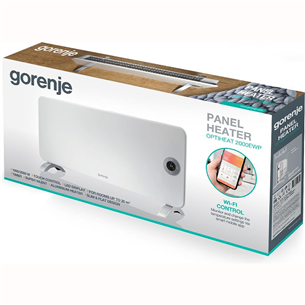 Gorenje OPTIHEAT 2000EWP, 2000 W, valge - Soojapuhur