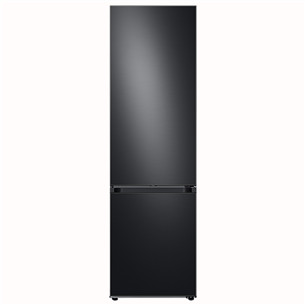 Samsung, NoFrost, 390 L, height 203 cm, black - Refrigerator RB38C7B6CB1/EF