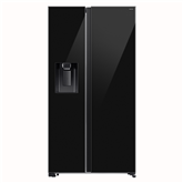 Samsung, NoFrost, 635 л, высота 179 см, черный - SBS-холодильник