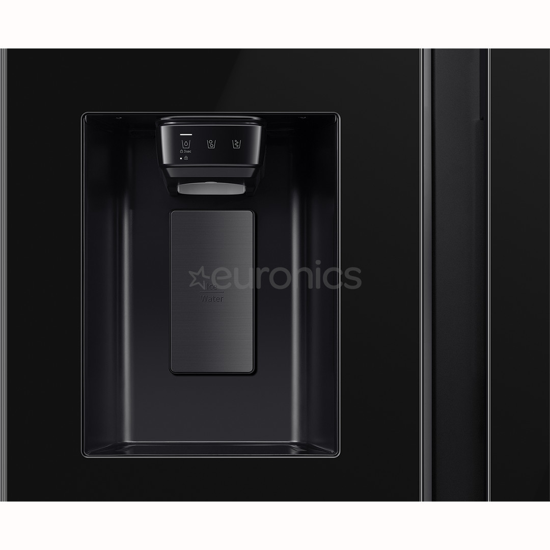 Samsung, NoFrost, 635 л, высота 179 см, черный - SBS-холодильник