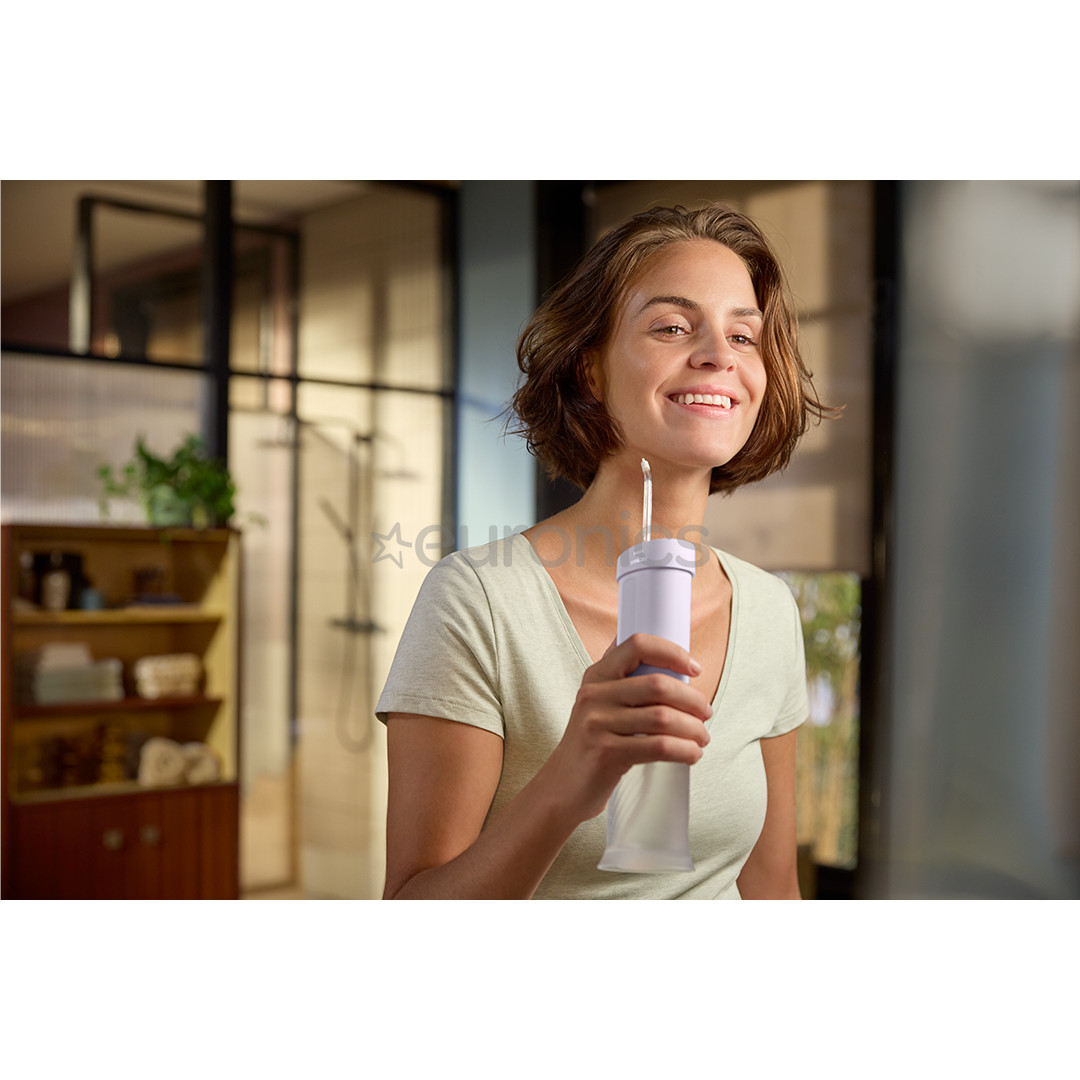 Philips Sonicare Compact Flosser 1000, lilla - Hambavahede puhastaja