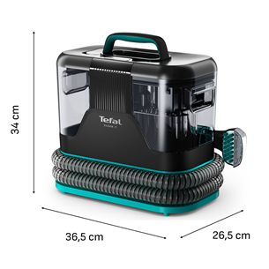 Tefal Clean It, must/roheline - Tekstiilipesur