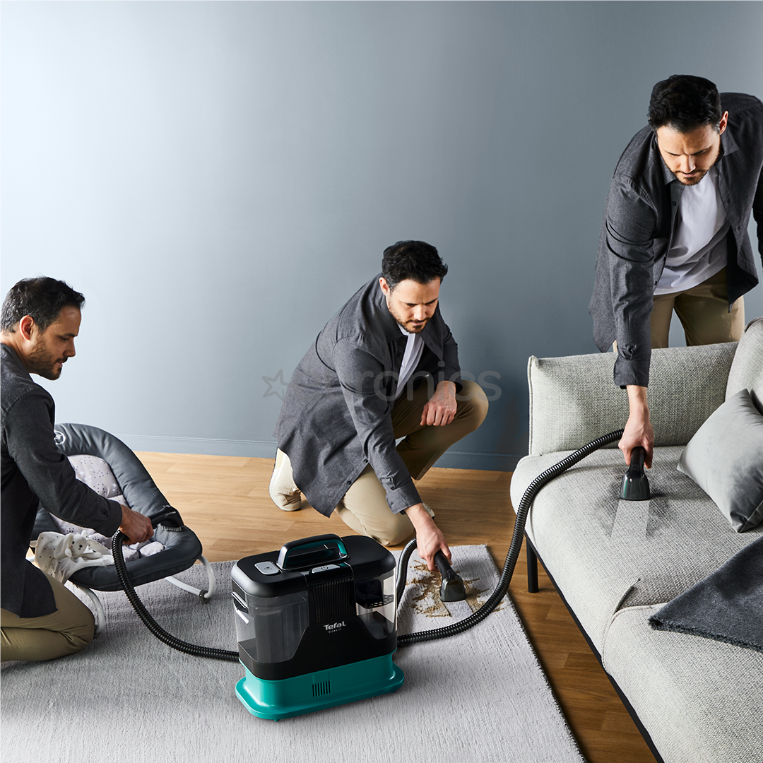 Tefal Clean It, must/roheline - Tekstiilipesur