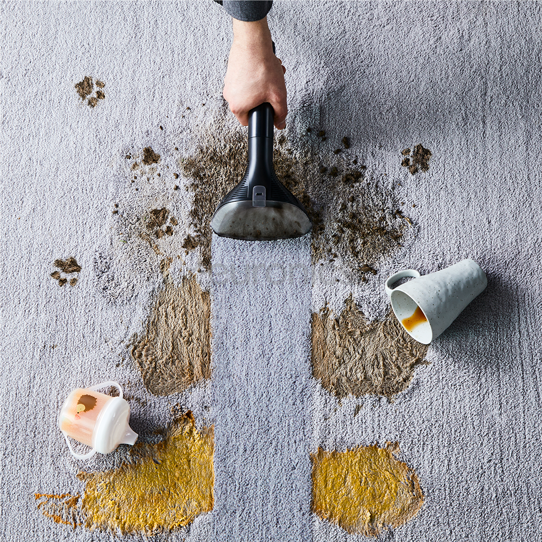 Tefal Clean It, must/roheline - Tekstiilipesur