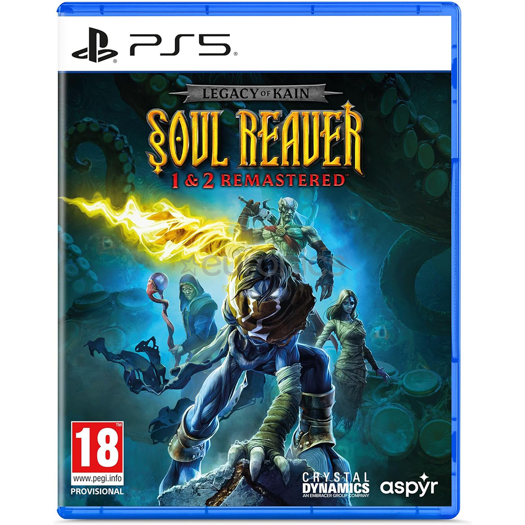 Legacy of Kain: Soul Reaver 1 & 2 Remastered, PlayStation 5 - Игра