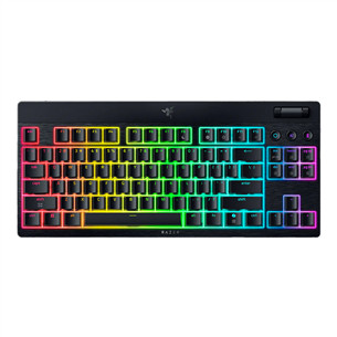 Razer BlackWidow V4 Low-Profile HyperSpeed, clicky, TKL, US, black - Wireless keyboard RZ03-05450500-R3M1