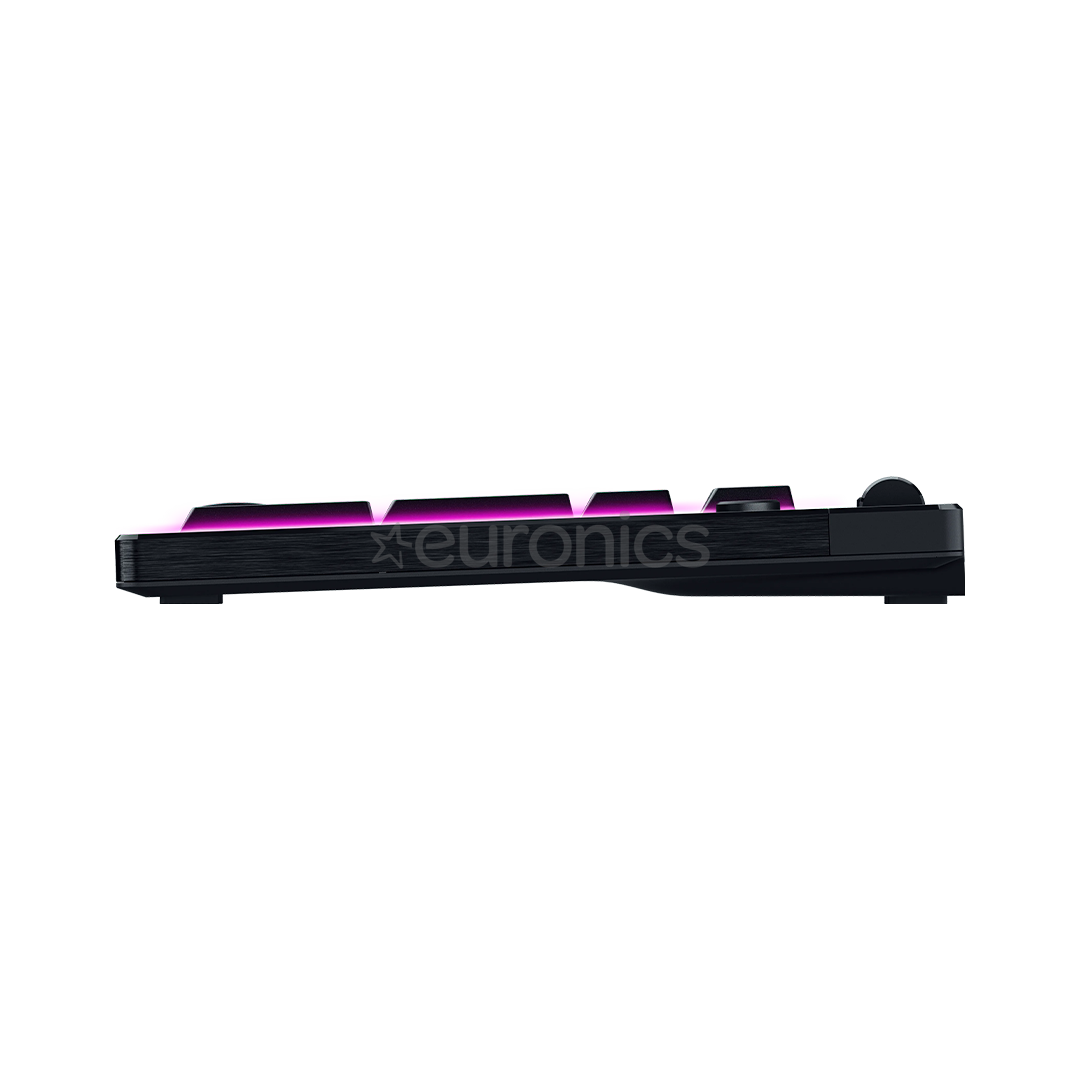 Razer BlackWidow V4 Low-Profile HyperSpeed, clicky, US, черный - Беспроводная клавиатура