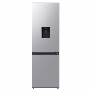 Samsung SmartThings AI Energy, No Frost, 341 L, kõrgus 186 cm, hõbedane - Külmik RB34C632ESA/EF
