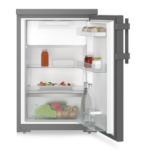 Liebherr Pure, SmartFrost, 112 L, height 85 cm, dark grey - Refrigerator